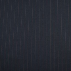CW-1006 - Σκούρο Καφέ Cool Wool με Κόκκινη Ρίγα