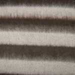 FA-1121 - Ριγέ Mohair Παλτό 