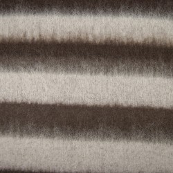 FA-1121 - Ριγέ Mohair Παλτό 