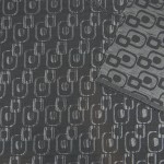 BR-1050 - Μπροκάρ με Γεωμετρικό Σχέδιο 