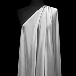 PL-2078 - Μουσελίνα Chiffon Γαλλίας Γκρι - Μπλε