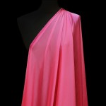 PL-2080 - Μουσελίνα Chiffon Γαλλίας Ροζ του Τριαντάφυλλου