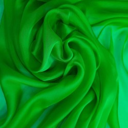 PL-2081 - Μουσελίνα Chiffon Γαλλίας Έντονο Πράσινο