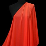 PL-2083 - Μουσελίνα Chiffon Γαλλίας Κοραλί