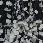 BRD-1080 - Τούλι Κεντημένο 3D